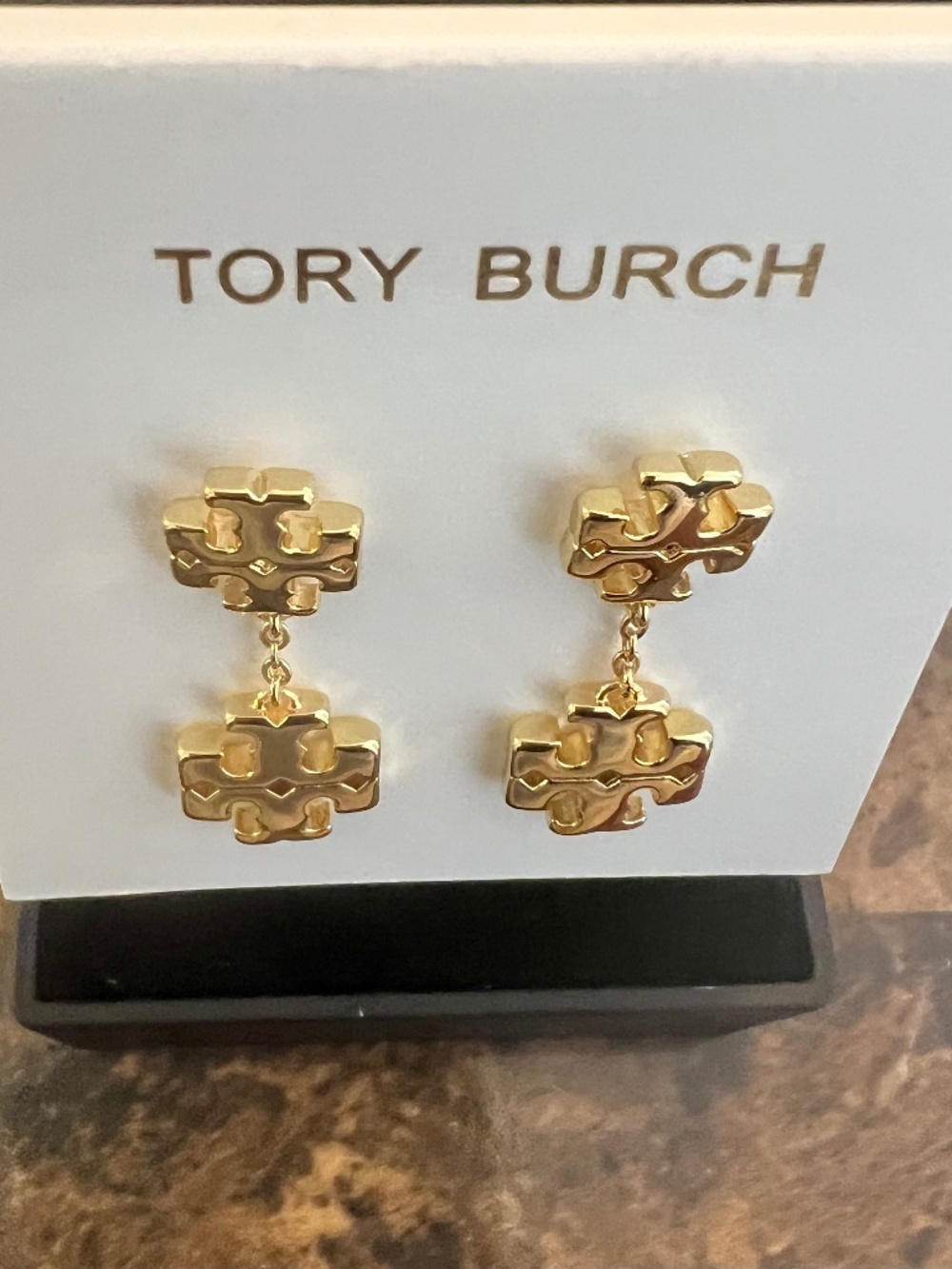 NWT Tory Burch Women's Icon Earrings - Picture 5 of 6